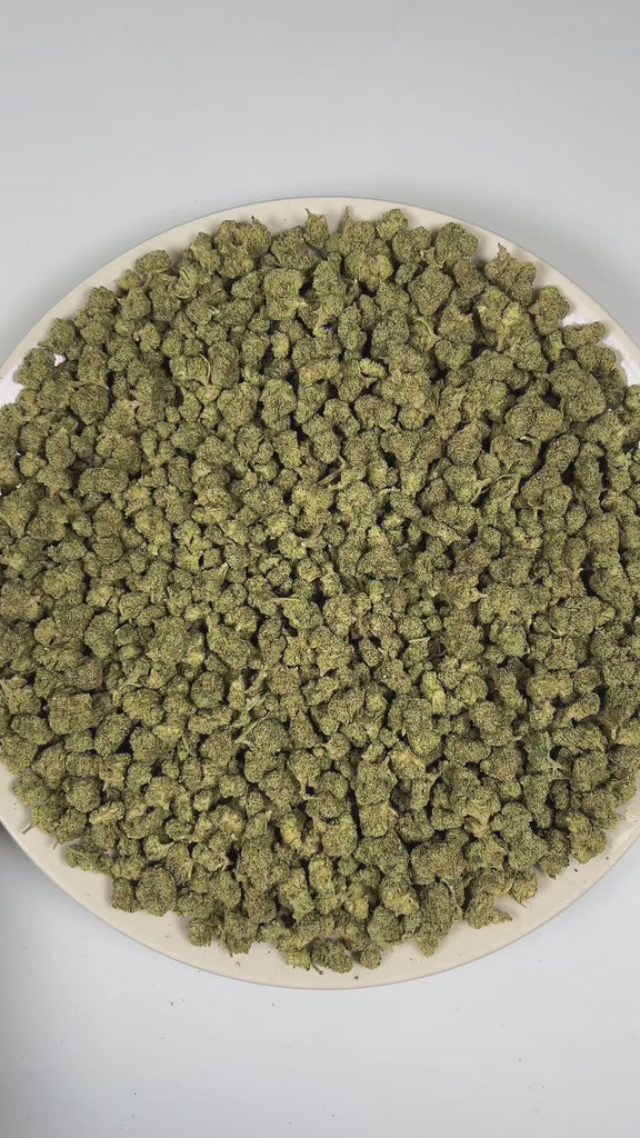PUFFY Key Lime Jack (smalls) is a balanced hybrid THCa strain derived from the skillfully blended cross of Bling Cheesecake and Jack Herer. The aroma unfolds with distinct chemical undertones layered over crisp pine freshness and bright citrus zest. Visually, dense forest green buds with purple hues and fiery orange pistils are coated in sticky trichomes. Consumers often report feeling euphoric, uplifted, and focused, accompanied by a clear-headed sense of relaxation that keeps the mind sharp and the body a