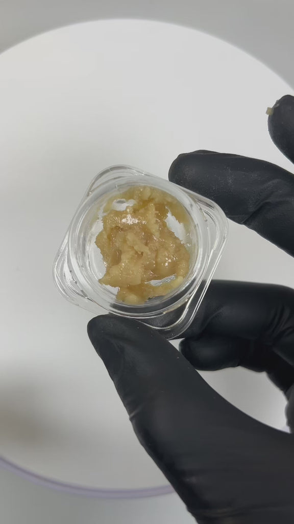 Puffy Forbidden Blueprint is an indica-dominant THCa strain with loud skunky gas and deep, fuel-like notes. It delivers a smooth cerebral lift that settles into heavy, soothing body effects.