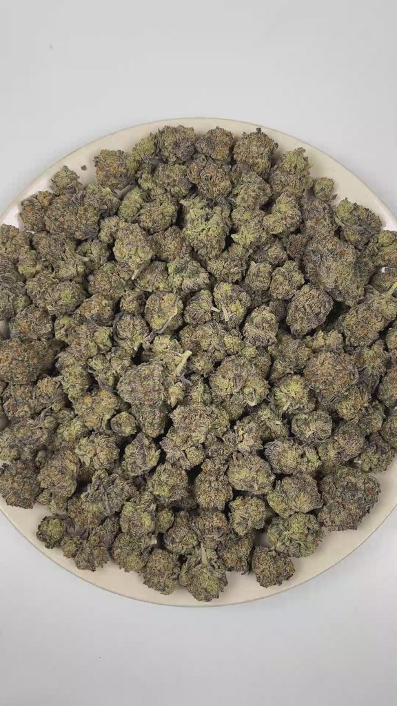 PUFFY Tiffany & OG is a balanced hybrid THCa strain, a masterful fusion of the legendary True OG and OG Kush lineage. The aroma opens with rich doughy notes layered with earthy herbal undertones and a warm woody finish. Visually, dense forest green buds with purple hues and fiery orange pistils are coated in sticky trichomes. Consumers often report a euphoric and uplifted mood accompanied by a gentle sense of physical ease and an alert, steady focus with improved mental clarity. 