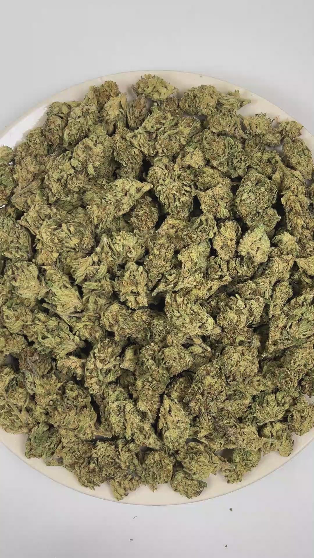 PUFFY P85 is an indica-dominant hybrid THCa strain crafted from a dynamic fusion of  Legend’s Ultimate Indica (LUI) and Bubblegum. The aroma opens with crisp sage, layered with warm cedar and a refreshing burst of eucalyptus. Visually, dense vivid green buds with purple hues and fiery orange pistils are coated in sticky trichomes. Consumers often report a euphoric uplifted mood accompanied by enhanced mental clarity, a boost in creativity, and socially engaging energy. 