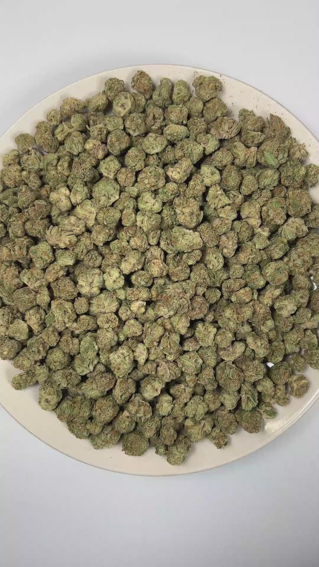 PUFFY Pineapple Chunk (smalls) is a balanced hybrid THCa strain THCa bred from the carefully selected genetics of strain Cheese and Skunk 1. The aroma opens with bright pineapple, unfolds into lush tropical fruit, and finishes with a sweet, juicy fruity sweetness. Visually, dense forest green and purple buds with orange pistils are coated in sparkling, frosty trichomes. Consumers often report a deeply euphoric uplift that gently melts into a relaxing body sensation, creating a calm, content, and easygoing e