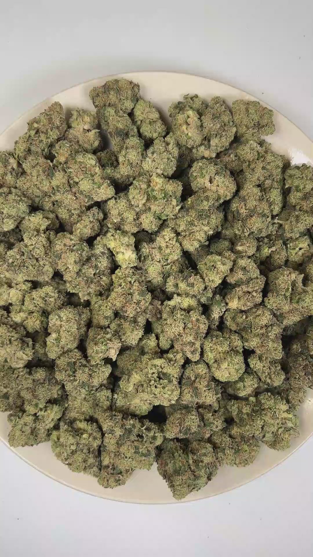 PUFFY Caviar is a balanced hybrid THCa strain with undisclosed lineage, commonly believed to originate from a refined blend of contemporary hybrid genetics. The aroma opens with crisp apples and ripe mixed berries, layered with bold gassy undertones. Visually, dense forest green buds with purple hues and fiery orange pistils are coated in sticky trichomes. Consumers often report euphoric, revitalizing, and happy sensations, creating a cheerful and enjoyable experience. 