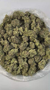 PUFFY Candy Gas is a balanced hybrid THCa strain crafted from the legendary pairing of Gelato 41 (Bacio Gelato) and Runtz. Its aroma bursts with sweet candy notes layered over sharp gassy undertones and a bold chemical edge flavors that seamlessly carry through in each smooth, flavorful hit. Visually, it features dense, mid-sized buds with bright green and deep purple hues, fiery orange pistils, and a thick blanket of sparkling trichomes. Consumers often report a perfectly balanced high that starts with a e