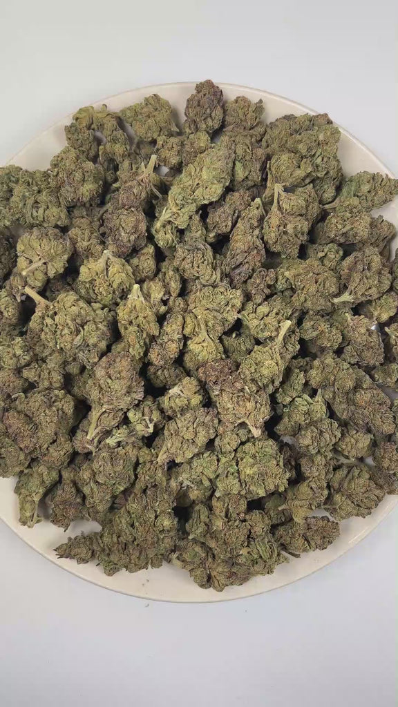 PUFFY Gushers is an indica-dominant hybrid THCa strain, created by expertly crossing Gelato #41 and Triangle Kush. The aroma opens with delicate floral notes, layered with a gentle sweetness and finished by rich, woody undertones for a smooth, well-balanced scent. Visually, the buds impress with dense forest-green hues and purple accents, orange pistils and frosty trichomes. Consumers often describe an initial surge of bright, euphoric energy that uplifts the mind, gradually easing into a soothing, full-bod
