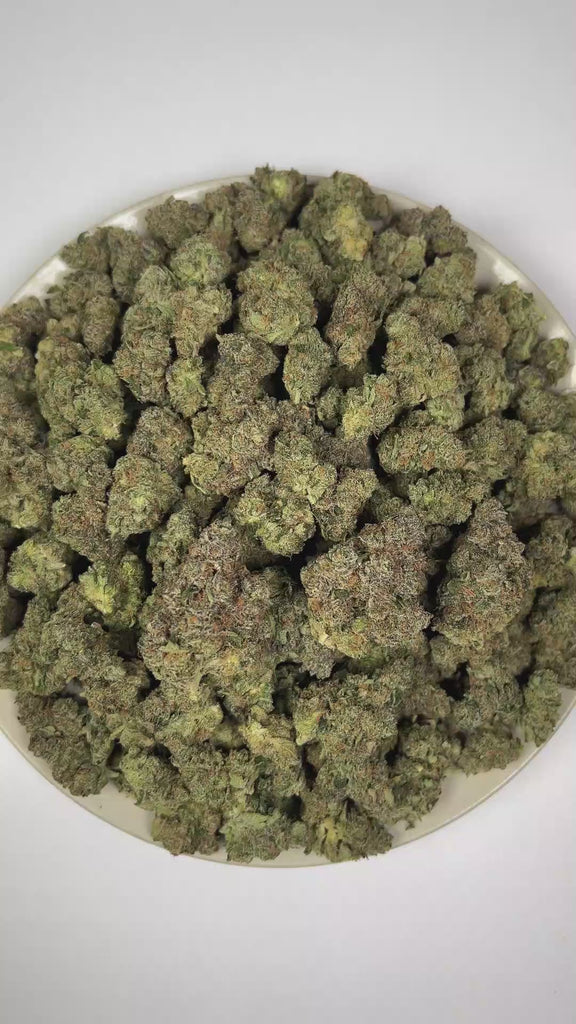PUFFY Sour OG Kush is a balanced hybrid THCa strain crafted from the masterful pairing of Sour Diesel and OG Kush. The aroma is a bold fusion of pungent diesel, crisp pine, and earthy herbal notes. Visually, dense forest green buds with hints of purple, bright orange pistils, and a thick coating of sparkling trichomes. Consumers often report a euphoric and uplifting experience accompanied by a relaxed mood and a more talkative, sociable state.