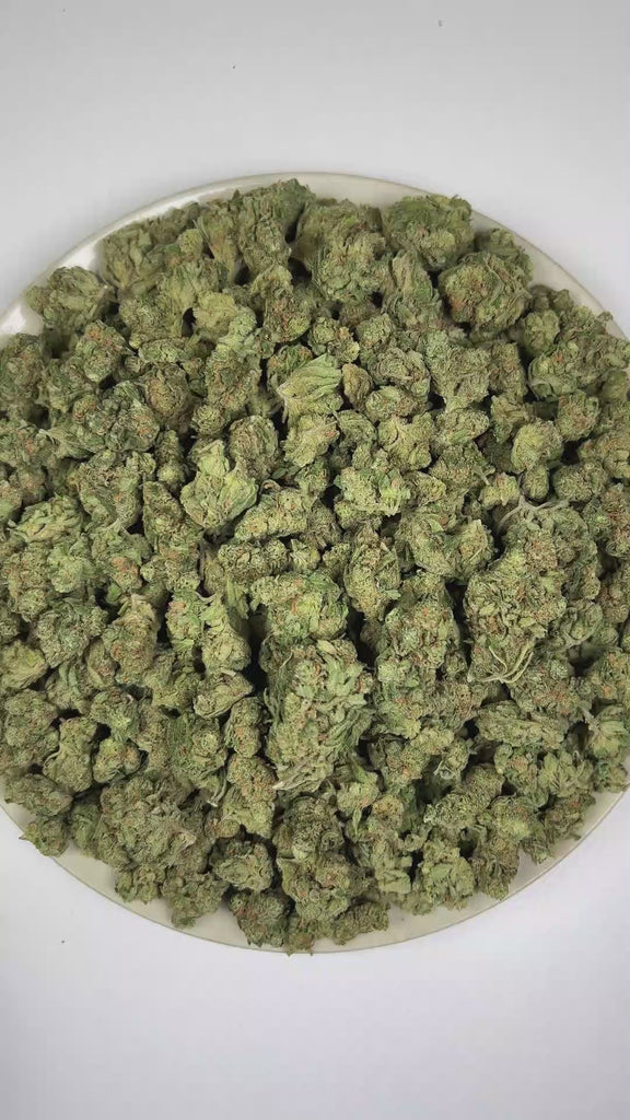 PUFFY Blue Dream is a sativa-dominant hybrid THCa strain, crafted from the lush pairing of Blueberry and Haze. The aroma features a vibrant tropical profile complemented by herbal nuances and a medley of warm, aromatic spices. Visually, dense forest green buds with purple hues and fiery orange pistils are coated in sticky trichomes. Consumers often report a euphoric, uplifting head high that flows into a gentle, motivating body buzz, perfect for clear, creative daytime energy.    