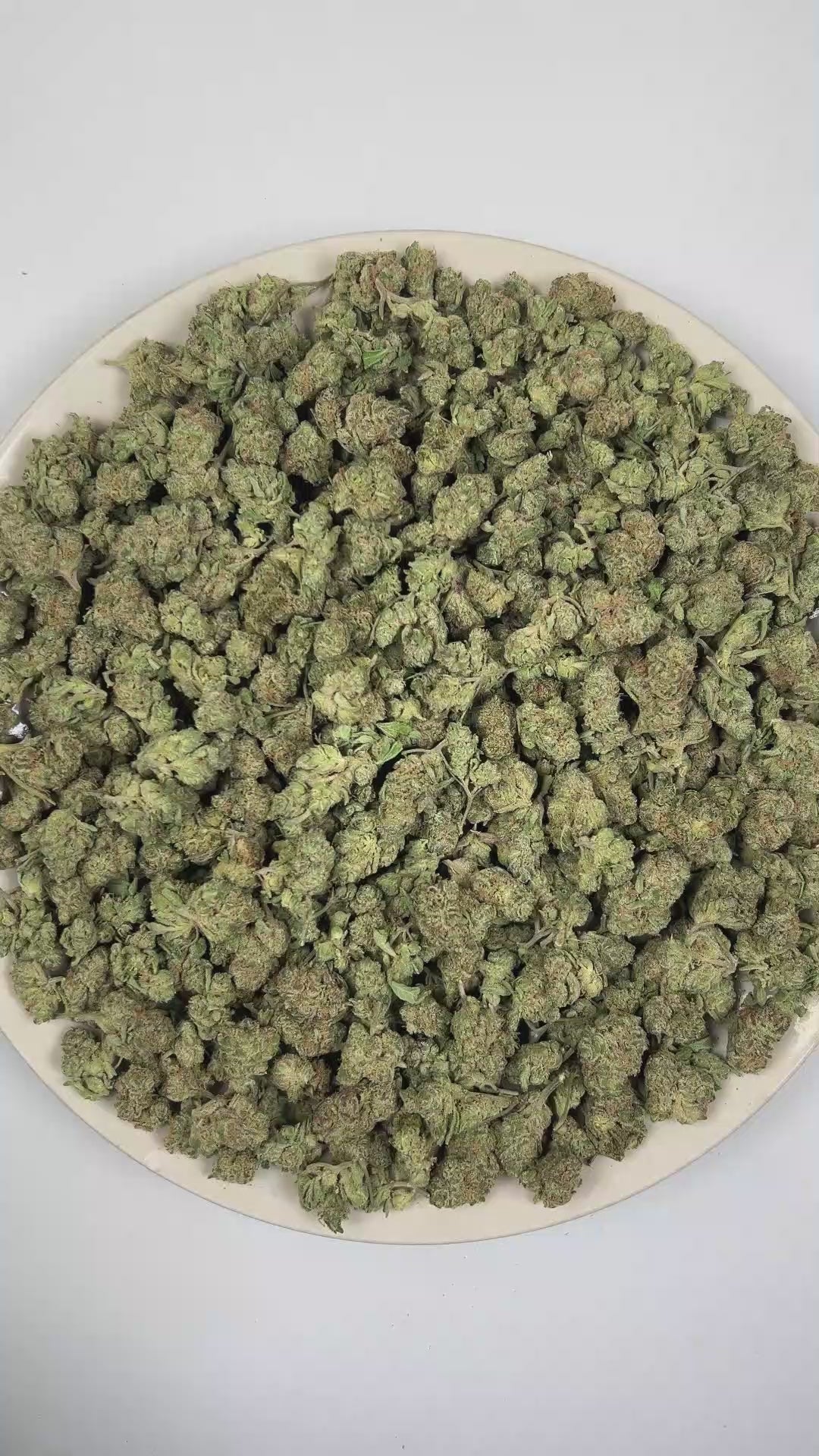 PUFFY Kush Mints (smalls) is a balanced hybrid THCa strain meticulously crafted through the expert crossbreeding of Animal Mints and Bubba Kush. The aroma opens with a rich doughy sweetness layered with fresh pine and warm spice notes. Visually, the buds are dense, with deep green and purple hues, bright orange pistils, and a sparkling coating of trichomes. Consumers often report euphoric effects paired with deep relaxation and body calm, enhanced mental clarity, often accompanied by feelings of contentment