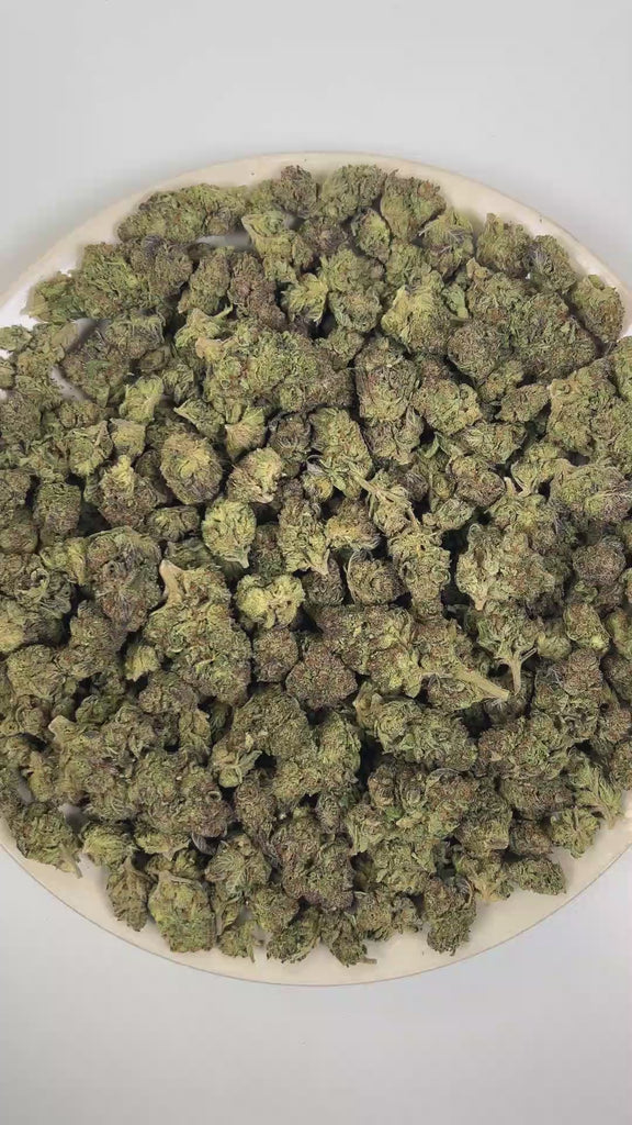 PUFFY Gelato Cream is a balanced hybrid THCa strain bred through the premium union of Wedding Cake and Gelato 33. The aroma is a rich blend of sweet, creamy undertones layered with bright, juicy fruit notes. Visually, dense deep forest green buds with purple hues and fiery orange pistils are coated in sticky trichomes. Consumers often report feeling euphoric, energetic, uplifted, creative, joyful, and gently relaxed, creating a balanced and mood-enhancing experience that supports both mental stimulation and