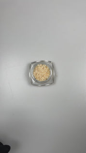 PUFFY THCa Blulato: Extract crumble using butane or liquefied petroleum gas. This type of concentrate is extremely potent, and the crumb-like consistency makes it easy to dose.