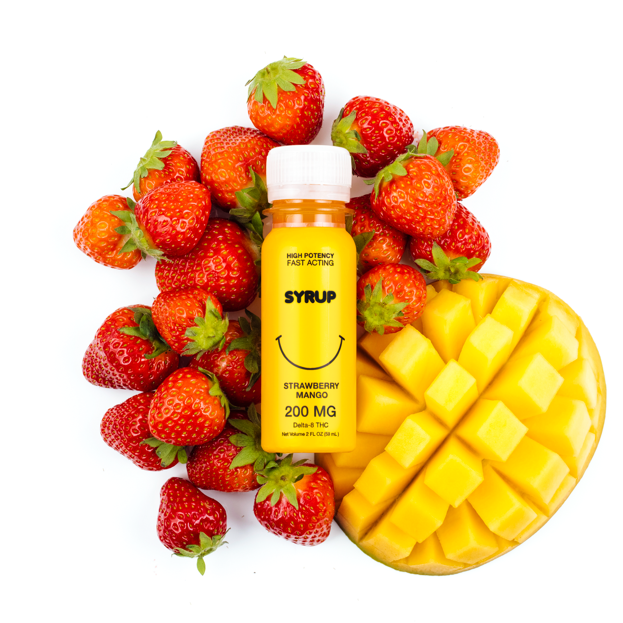 Puffy Strawberry Mango Syrup