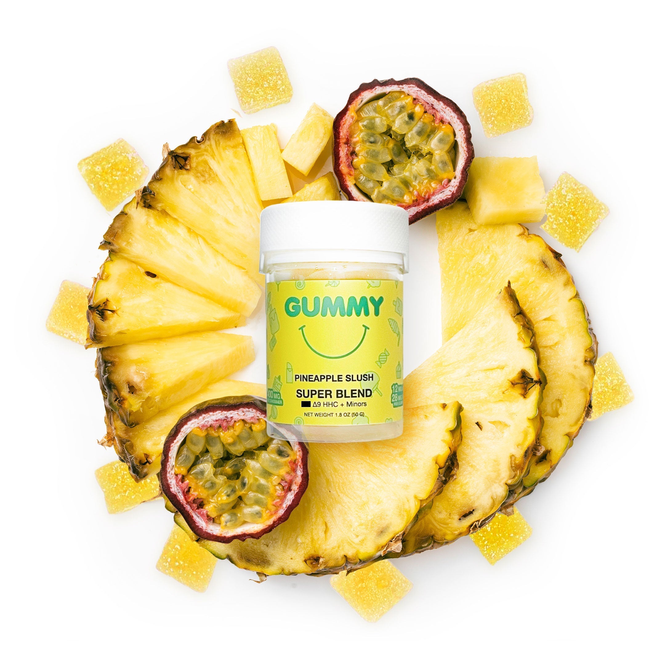 Puffy Pineapple Slush Gummies