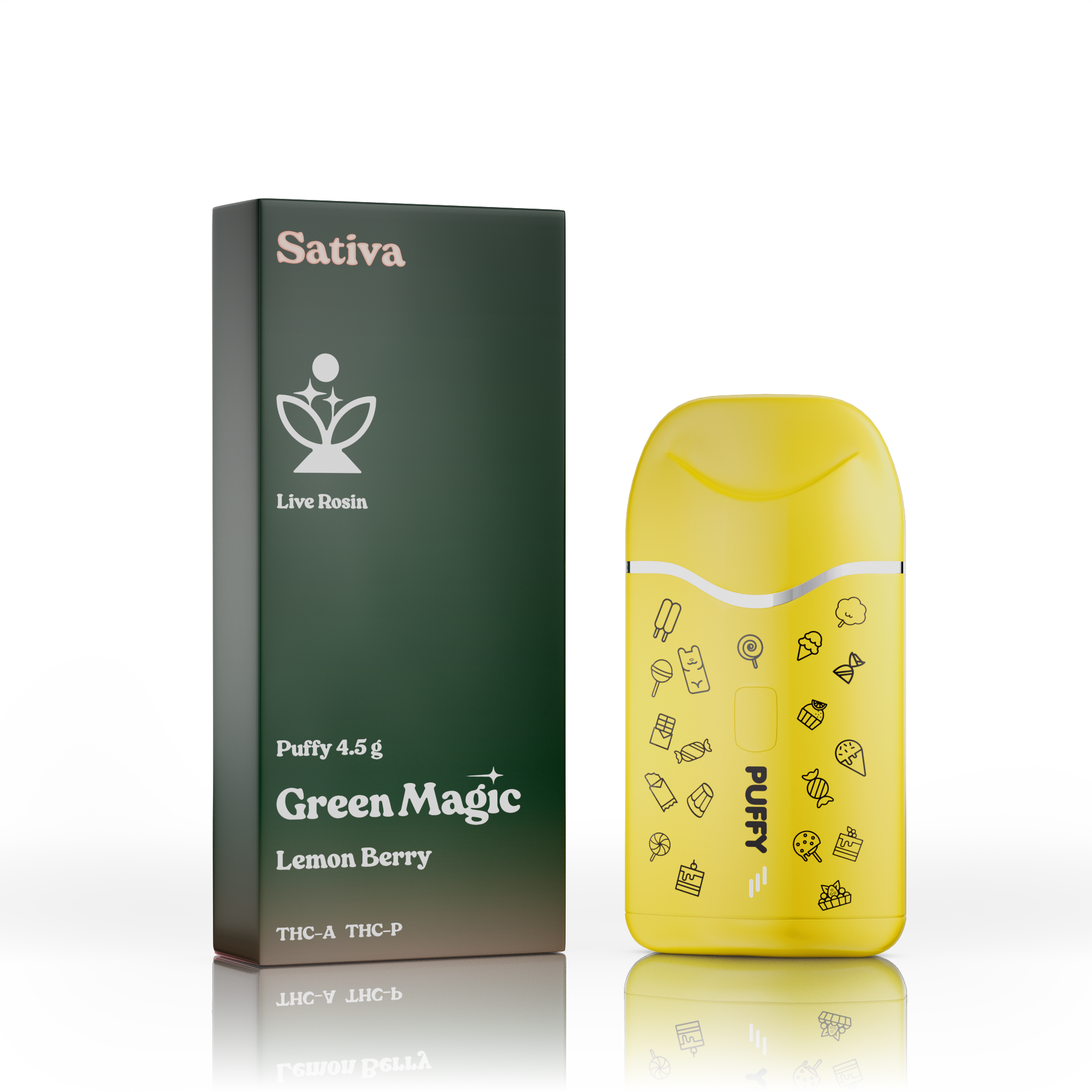Green Magic 4.5G - Lemon Berry - Sativa